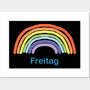 Freitag Friday Rainbow Posters and Art